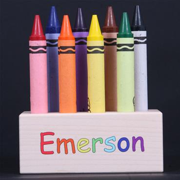 Personalized JUMBO Crayon Holder